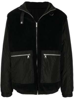 

Pouch-pocket zip jacket, Karl Lagerfeld Pouch-pocket zip jacket
