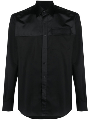 

Long-sleeve cotton shirt, Karl Lagerfeld Long-sleeve cotton shirt
