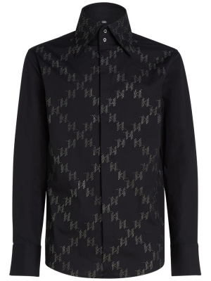 

Hun's Pick monogram shirt, Karl Lagerfeld Hun's Pick monogram shirt