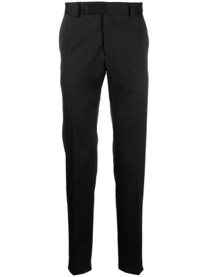 

Road patterned-jacquard tailored trousers, Karl Lagerfeld Road patterned-jacquard tailored trousers