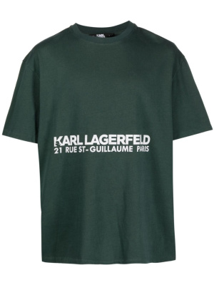 

Logo-print T-shirt, Karl Lagerfeld Logo-print T-shirt