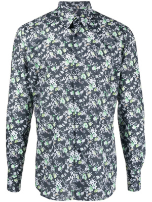

Floral-print long-sleeve shirt, Karl Lagerfeld Floral-print long-sleeve shirt