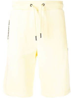

Logo-print deck shorts, Karl Lagerfeld Logo-print deck shorts