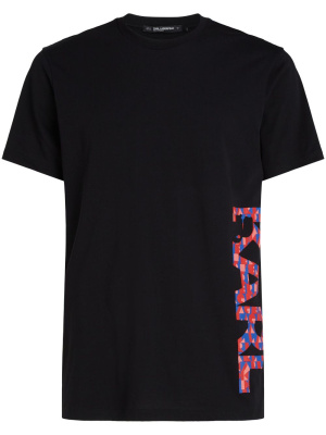 

Logo-print cotton T-shirt, Karl Lagerfeld Logo-print cotton T-shirt