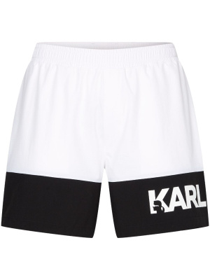 

Colour-Block Med board-shorts, Karl Lagerfeld Colour-Block Med board-shorts