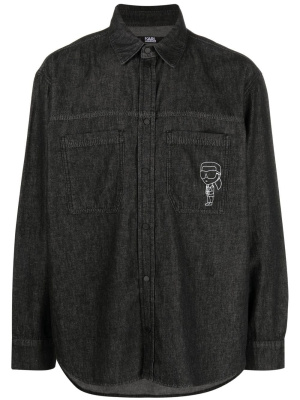 

Ikonik 2.0 denim shirt, Karl Lagerfeld Ikonik 2.0 denim shirt