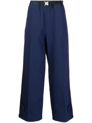 

Clip-belt wide-leg trousers, Sacai Clip-belt wide-leg trousers