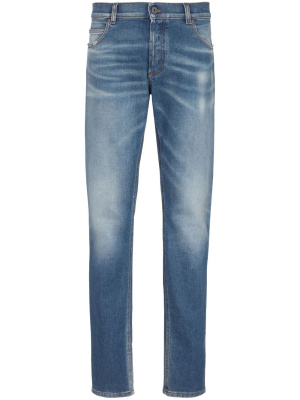 

Mid-rise slim-fit jeans, Balmain Mid-rise slim-fit jeans
