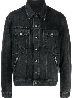 

Zip-pockets denim jacket, Balmain Zip-pockets denim jacket