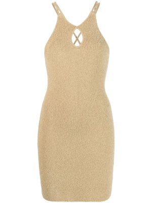 

Halterneck knitted mini dress, IRO Halterneck knitted mini dress