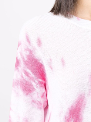 

Tie-dye crew-neck jumper, IRO Tie-dye crew-neck jumper