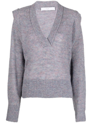 

Ribbed alpaca-wool blend jumper, IRO Ribbed alpaca-wool blend jumper