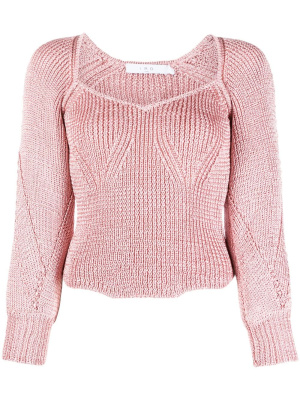 

Salali ribbed-knit jumper, IRO Salali ribbed-knit jumper