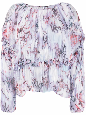 

Jozefa abstract-print blouse, IRO Jozefa abstract-print blouse