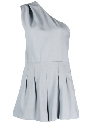 

Paloa one-shoulder asymmetric playsuit, IRO Paloa one-shoulder asymmetric playsuit