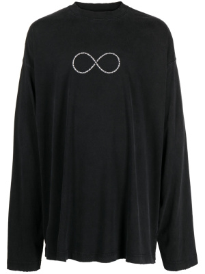 

Infinity long-sleeve T-shirt, VETEMENTS Infinity long-sleeve T-shirt