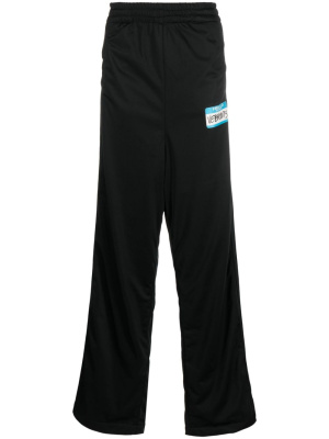 

Logo-print wide-leg trousers, VETEMENTS Logo-print wide-leg trousers