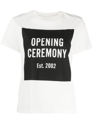 

Box-logo T-shirt, Opening Ceremony Box-logo T-shirt