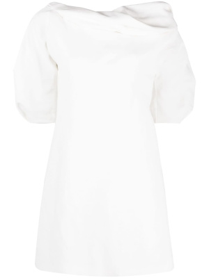 

Ruched-detail short dress, Jil Sander Ruched-detail short dress