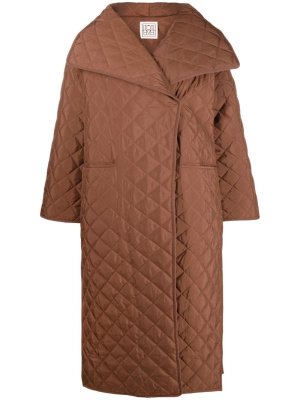 

Signature quilted oversize coat, TOTEME Signature quilted oversize coat