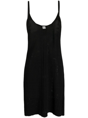 

Plunging V-neck sleeveless dress, TOTEME Plunging V-neck sleeveless dress