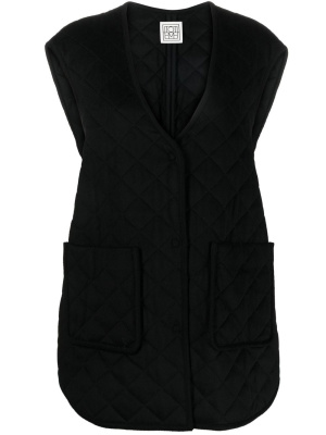 

Quilted wool vest, TOTEME Quilted wool vest