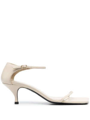 

Kitten-heel leather sandals, TOTEME Kitten-heel leather sandals