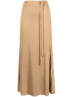 

Tied-waist maxi skirt, TOTEME Tied-waist maxi skirt