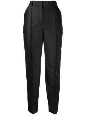 

Pressed-crease tapered trousers, TOTEME Pressed-crease tapered trousers