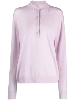 

Long-sleeve polo jumper, TOTEME Long-sleeve polo jumper