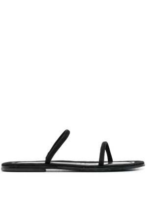 

Flat suede sandals, TOTEME Flat suede sandals