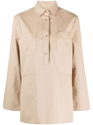 

Long-sleeve twill shirt, TOTEME Long-sleeve twill shirt
