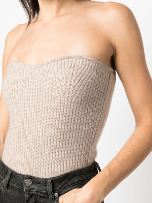 

Ribbed-knit draped top, ISABEL MARANT Ribbed-knit draped top