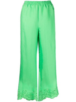 

Lace-trimmed trousers, Boutique Moschino Lace-trimmed trousers