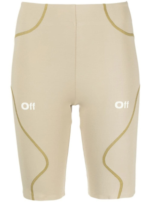 

Logo-print biker shorts, Off-White Logo-print biker shorts