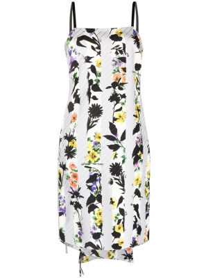 

Floral-print tie detail dress, Off-White Floral-print tie detail dress