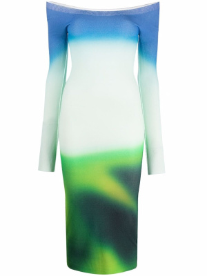 

Blurred Seamless knit dress, Off-White Blurred Seamless knit dress