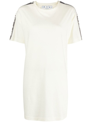 

Side-stripe T-shirt dress, Off-White Side-stripe T-shirt dress