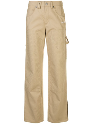 

Punch hole Arrows logo trousers, Off-White Punch hole Arrows logo trousers