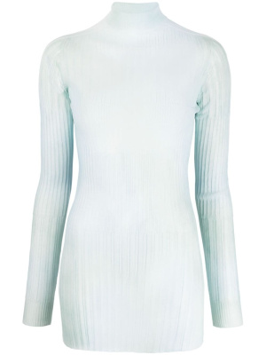 

Tie-dye sheer minidress, Off-White Tie-dye sheer minidress
