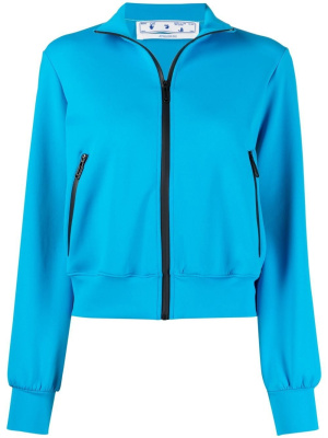 

Logo tape zipped jacket, Off-White Logo tape zipped jacket