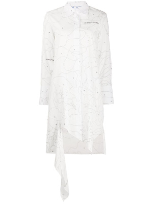 

Puzzle shirt dress, Off-White Puzzle shirt dress