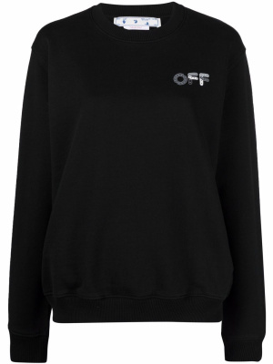

Arrows-print logo sweatshirt, Off-White Arrows-print logo sweatshirt