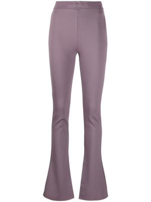 

Logo-debossed split-seam leggings, Off-White Logo-debossed split-seam leggings