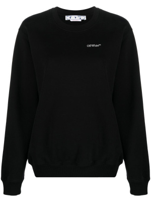

Bookish logo-print sweatshirt, Off-White Bookish logo-print sweatshirt