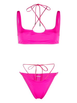 

Logo-print bikini, Off-White Logo-print bikini