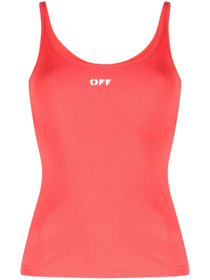 

Off Stamp ribbed tank top, Off-White Off Stamp ribbed tank top