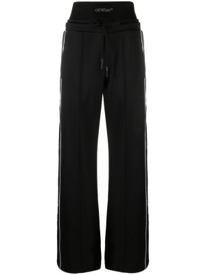 

High-waisted side-stripe track pants, Off-White High-waisted side-stripe track pants