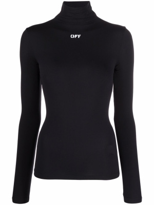 

Off-stamp roll-neck top, Off-White Off-stamp roll-neck top