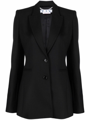 

Corporate single-breasted blazer, Off-White Corporate single-breasted blazer